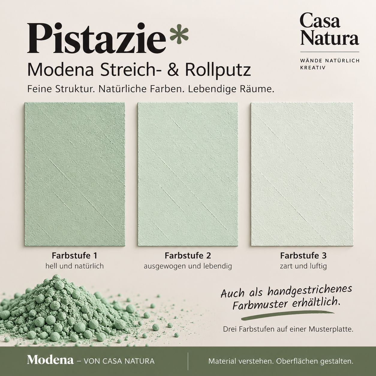 Kalkstreichputz Modena-Wandfarbe