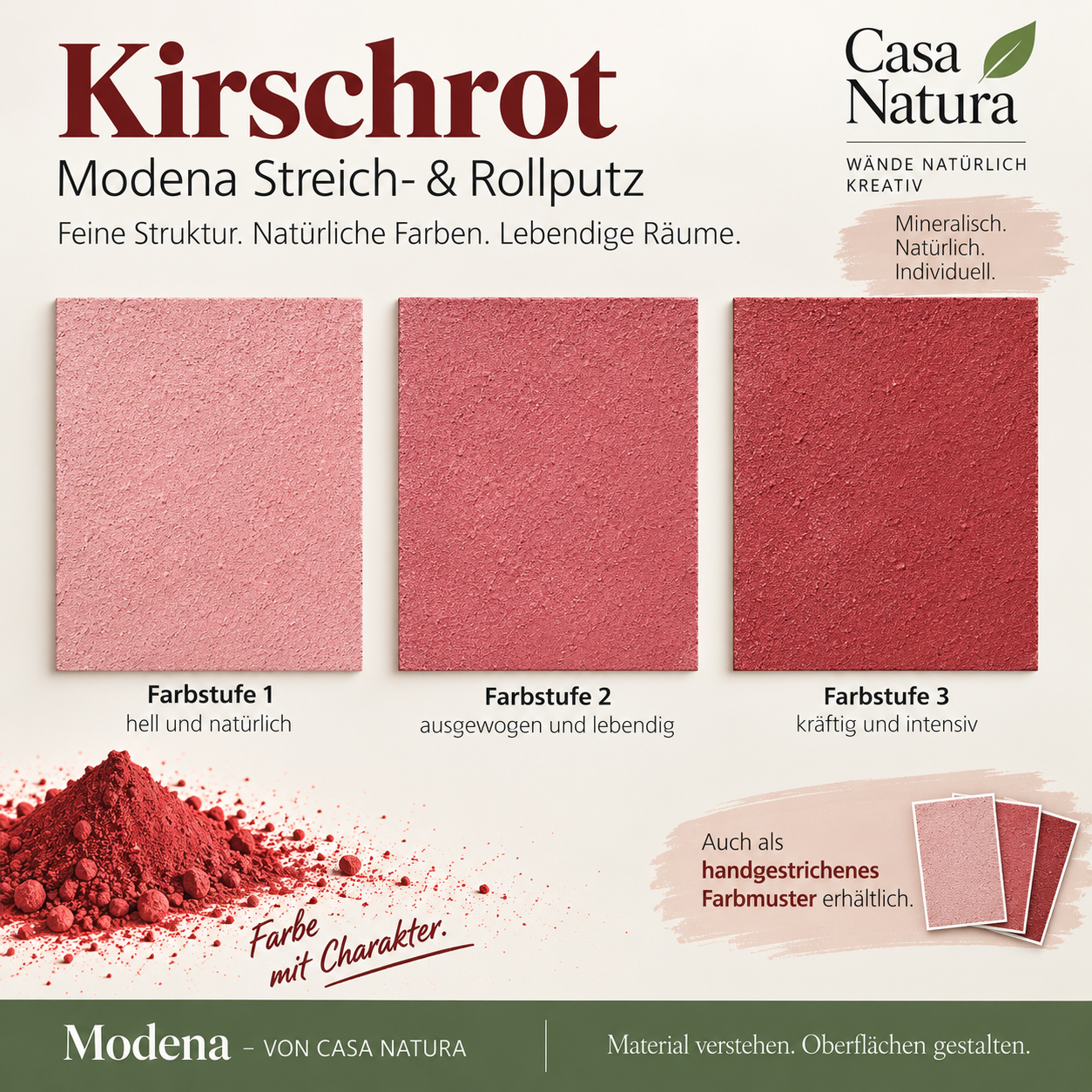 Kalkstreichputz Modena-Wandfarbe