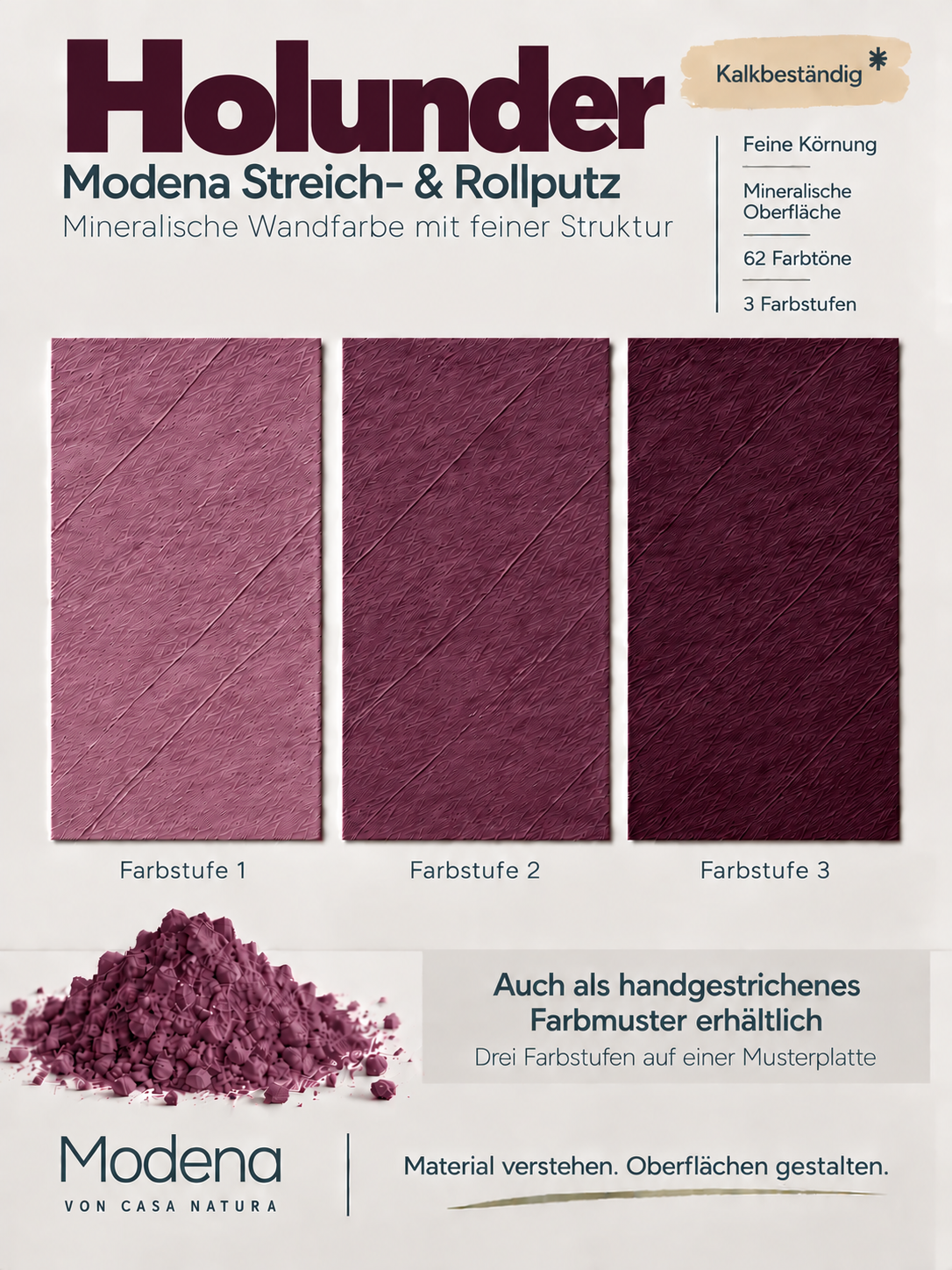 Kalkstreichputz Modena-Wandfarbe
