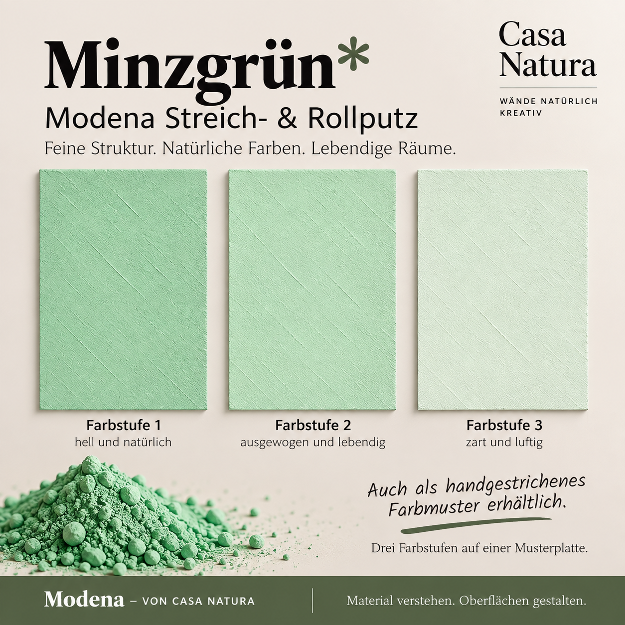 Kalkstreichputz Modena-Wandfarbe