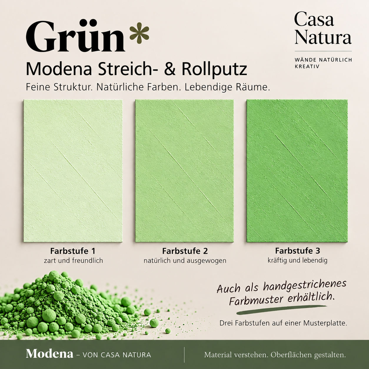 Kalkstreichputz Modena-Wandfarbe