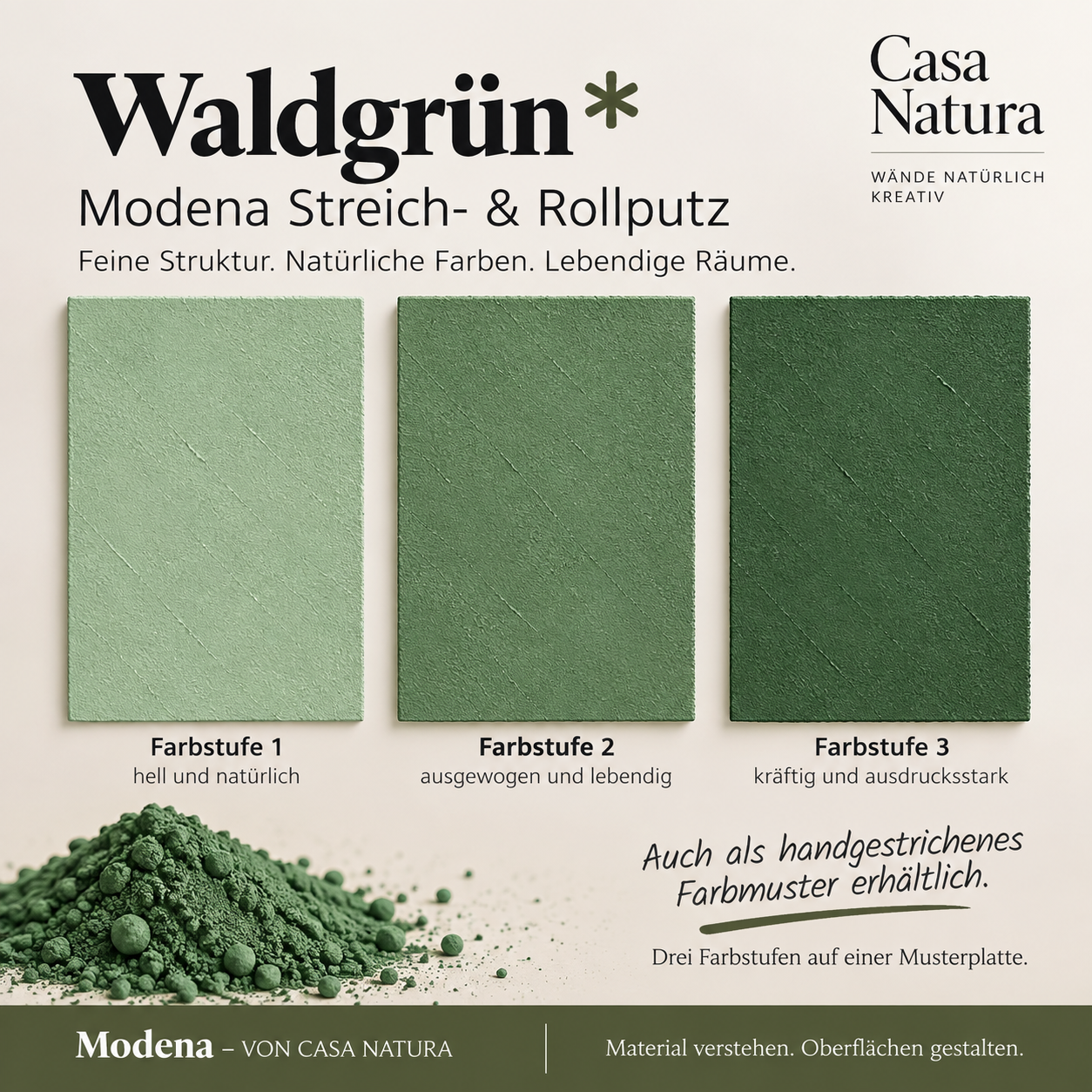 Kalkstreichputz Modena-Wandfarbe