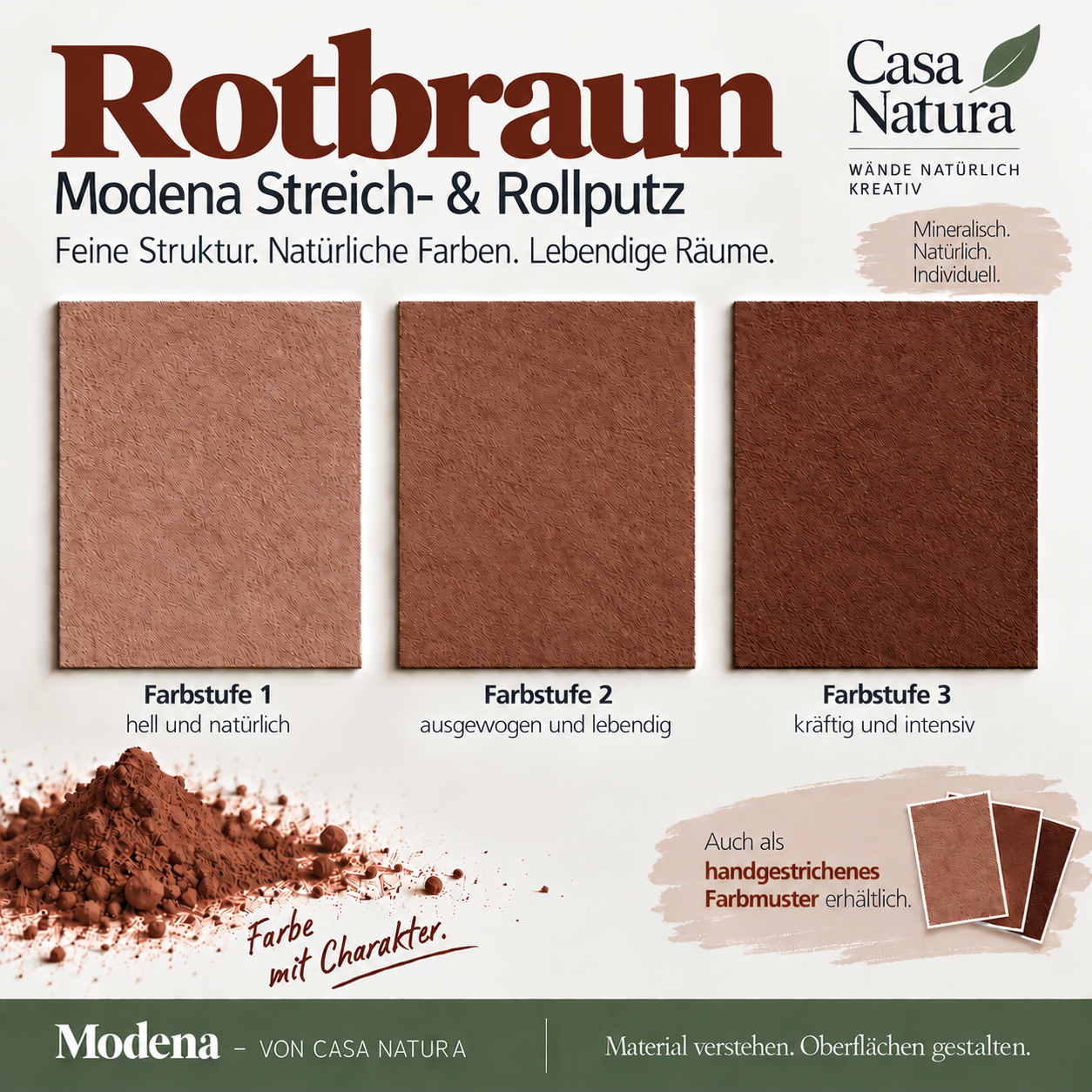 Kalkstreichputz Modena-Wandfarbe