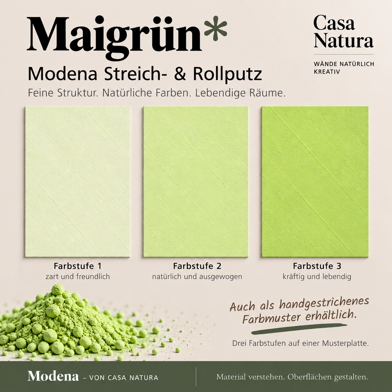 Kalkstreichputz Modena-Wandfarbe