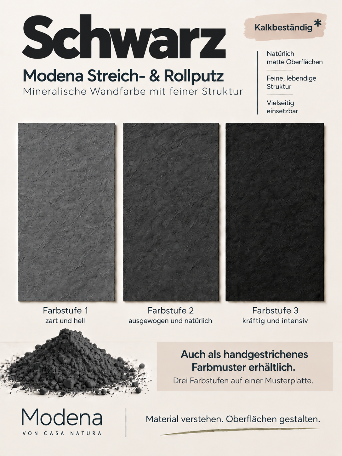 Kalkstreichputz Modena-Wandfarbe