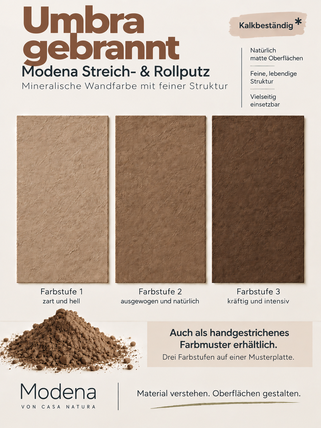 Kalkstreichputz Modena-Wandfarbe